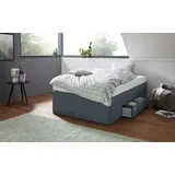 Westfalia Schlafkomfort Boxspringbett 120 x 200 cm Grau