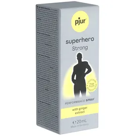 pjur group Luxembourg S.A. Superhero «Strong Performance Spray» with Ginger Extract