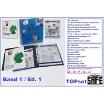 Schwäbische Albumfabrik Münzalbum-2-Euro-Bundesländer-TOPSET-2006-2013-SAFE-7821-B1-Vordruckalbum-Bd.-1