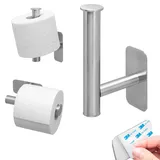 bremermann Toilettenpapierhalter 2in1 ca. 4,5 x 17 x 9 cm (B/H/T) | Gr.: onesize
