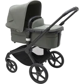 Bugaboo Fox 5 mit Liegewanne und Sitz black/forest green