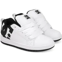 DC Shoes Court Graffik Kinder Weiß/Schwarz 33