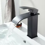 Waschtisch Armatur Wasserfall Bad Einhand Wasserhahn Mischbatterie Waschbecken