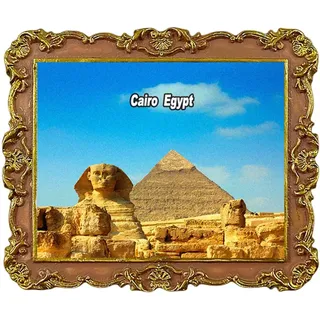 Kühlschrankmagnete in Kairo, Ägypten, Reise-Souvenirs, Stadtattraktionen, Kühlschrankmagnete