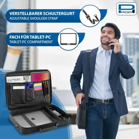 PEDEA NB-Tasche EDITION20 Notebook Umhängetasche mit Schultergurt, schwarz