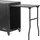 BBQ-Toro Grilltisch 95 x 50 x 80 cm Schwarz