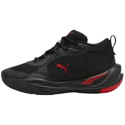 Puma Hallen-Indoorschuhe Playmaker Pro schwarz/rot Kinder