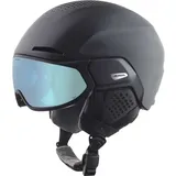 Alpina Oro QV MIPS Helm black matt/ice blue (A9245132)