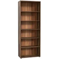 Forte Tempra Standregal 73,7 x 34,8 x 197,5 cm Braun