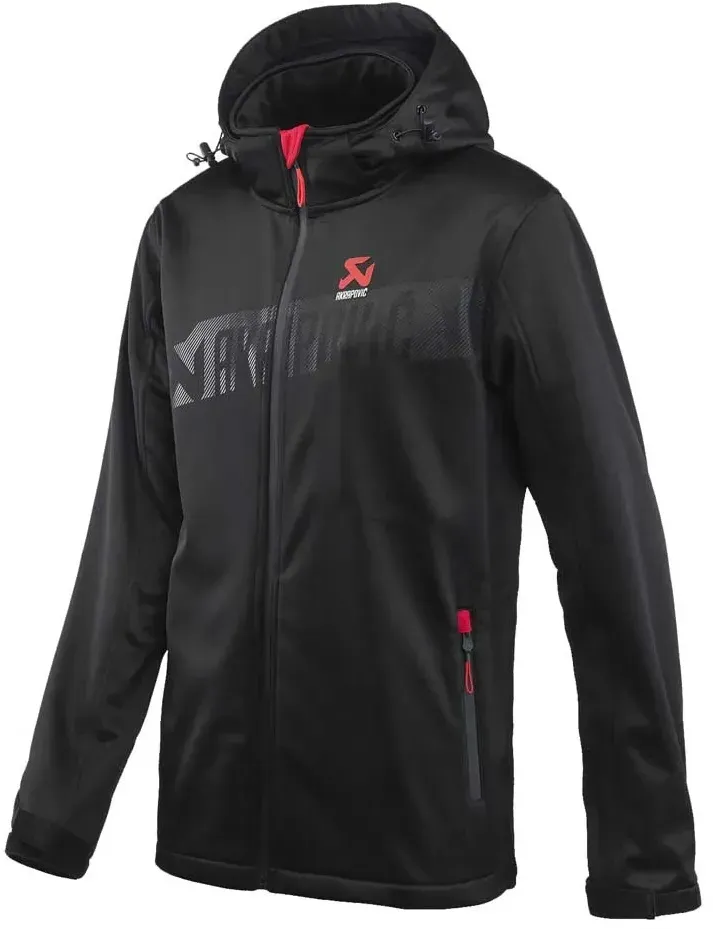 Akrapovic Softshell Jacke - Black - XS