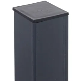 Mendler Standfuß für Paketkasten HWC-K41, Befestigungsständer Briefkasten Paketkastenständer, verzinkter Stahl ~ anthrazit