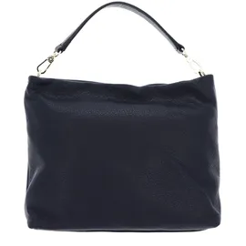 ABRO Schultertasche Leather Dalia Hobo Bag Kaia Navy
