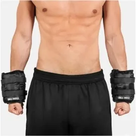 Gorilla Sports Gewichtsmanschetten 2er Set Schwarz 10 kg