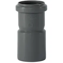 KLASEBO® HT Rohr und Formteile DN 50 Aufsteckmuffe mit Manschette
