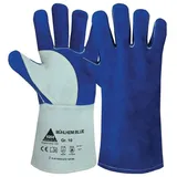 hase Mühlheim Blue Schweißerhandschuh aus Rindspaltleder Größe 8