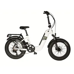 MBM Elektro-Kompaktfahrrad  FAT BIKE N-VER F9.3 20 Zoll white