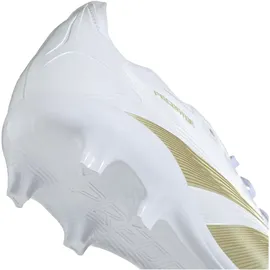 adidas Predator League FG Cloud White / Gold Metallic / Sandy Beige Met 44 2/3