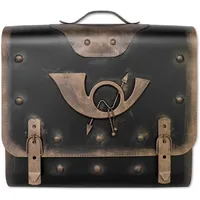 HMF Alter Ranzen Gold inkl. Zeitungsfach