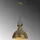 Opviq Saglam 1-flg. E27 31 cm Metall bronze/gold
