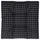 vidaXL Palettenkissen 80 x 80 x 12 cm schwarz kariert 1 St.