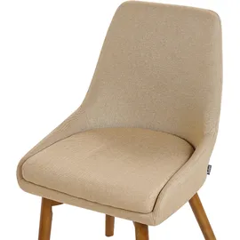 Beliani Esszimmerstuhl 2er Set MELFORT