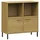 vidaXL Bücherregal OSLO 90 x 35 x 90,5 cm Braun