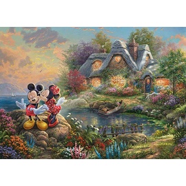Schmidt Spiele Thomas Kinkade Disney Sweethearts Mickey & Minnie