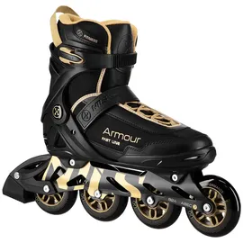 NA22151 INLINE SKATES ARMOR SCHWARZ GOLD GRÖSSE 42 NILS EXTREME
