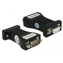 Isolator 1x Seriell RS-232 DB9 Buchse - 1x Seriell RS-232 DB9 Stecker 3 kV