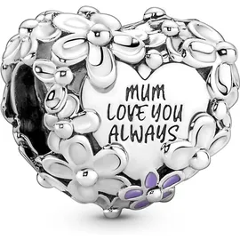 Pandora Mum Gänseblümchen Herz Silber 791155C01