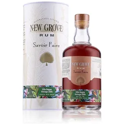 New Grove Savoire Faire Ville Bague Vintage 2004 Rum 45% Vol. 0,7l in Geschenkbox