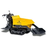 BAMATO Motorschubkarre MTR-500PROS, 215 l, 1-tlg., Minidumper, Raupendumper, Dumper gelb