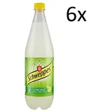 6x Schweppes limone Zitrone Lemonade PET 1 Lt erfrischend