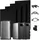 EcoFlow Stream Ultra Full Black 455 W inkl. 1,92 kWh Speicher mit 1/2/3 AC Pro Akku