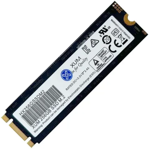 XUM 256GB M.2 2280 SATA SSD HX256GSSDM2