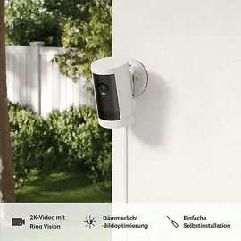 Ring Outdoor Camera Plus Plug-In Schwarz