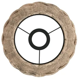 vidaXL Lampenschirm Braun Ø20x15 cm Korbweide