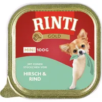 Rinti Gold Mini Hirsch & Rind 16 x 100 g