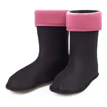 Ladeheid Kinder Mädchen Jungen Wärmende Stiefelsocken für Gummistiefel Innenschuh KL045 (Hellrosa, 34 EU). - 34