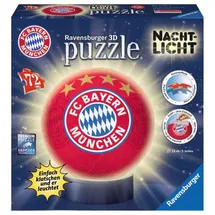 Ravensburger 3D Puzzle-Ball Nachtlicht FC Bayern München (12177)