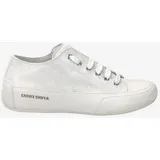 Candice Cooper Rock S, Damenschuhe mit Schnürsenkeln, Weiß-Silber, 38 EU - 38 EU