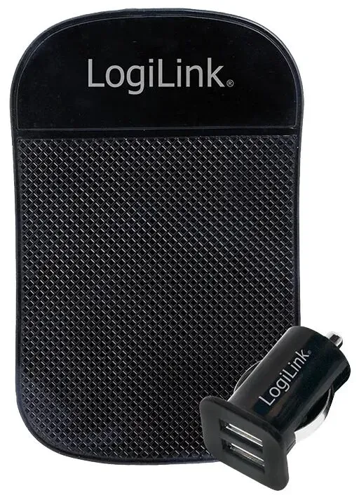 LogiLink PA0204 Ladegerät für Mobilgeräte Universal Schwarz Zigarettenanzünder Drinnen