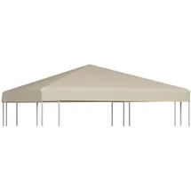 vidaXL Pavillondach 310 g/m2 3 x 3 m Beige