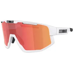 BLIZ FUSION Sonnenbrille 2025 matt white/smoke red multi