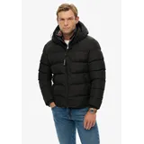 Superdry Hooded Sports Puffer Jacke schwarz XL