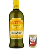 6x De Santis Classico Extra Natives Nativ Olive Olivenöl 1l+Polpa 400g