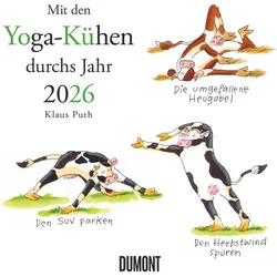Mit den Yoga-Kühen durchs Jahr - Kalender 2026