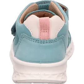 superfit Breeze 2025 Low Klettverschluss Nubuk/Nappa Hellgrün/Rosa 23