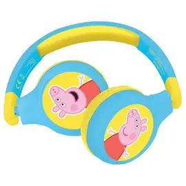 Lexibook Peppa Pig 2 in 1 Bluetooth® und kabelgebundener Kopfhörer