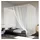 vidaXL Moskitonetz 220 x 210 cm Weiß